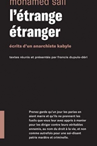L'étrange étranger: Écrits d’un anarchiste kabyle (2020)